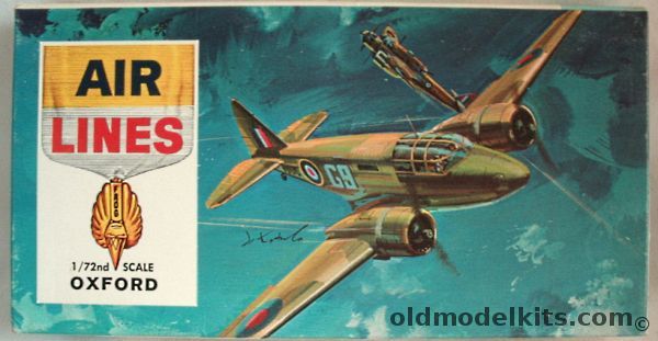 Air Lines 1/72 Airspeed Oxford Trainer, 7906 plastic model kit